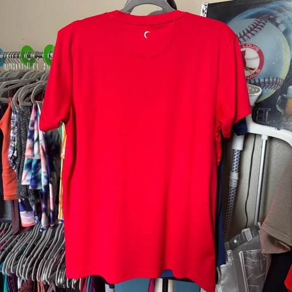 Zyia Active Red and Navy Stripe Clubhouse T RC - Picture 6 of 6